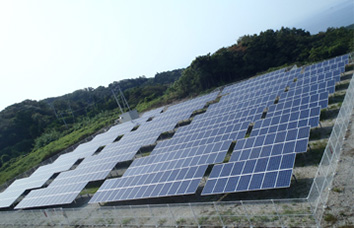 イメージ:伊方町二見太陽光発電所