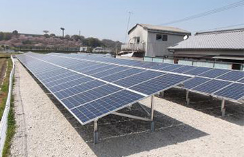 イメージ:西野町太陽光発電所