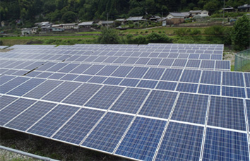イメージ:小田深山太陽光発電所